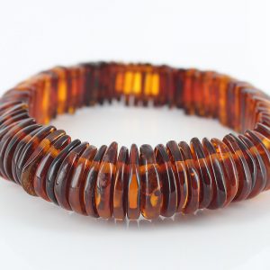 German Baltic Amber Healing Handmade Bracelet Genuine Amber W077 RRP£295!!!