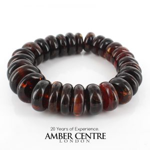 German Genuine Baltic Amber Handmade Unique Energy Bracelet W110 RRP£395!!!