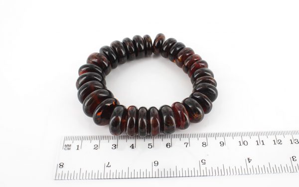 German Genuine Baltic Amber Handmade Unique Energy Bracelet W110 RRP£395!!!