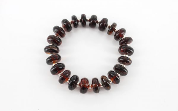 German Baltic Amber Healing Handmade Bracelet Genuine Amber W111 RRP£275!!!