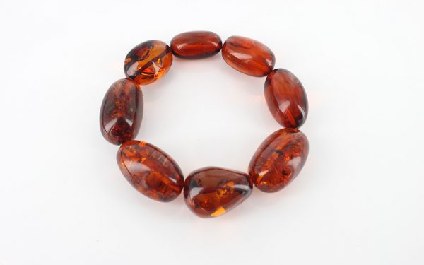 German Genuine Baltic Amber Handmade Unique Energy Bracelet W105 RRP£595!!!