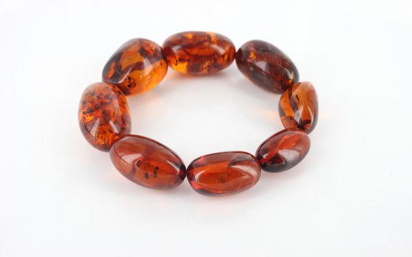 German Genuine Baltic Amber Handmade Unique Energy Bracelet W105 RRP£595!!!