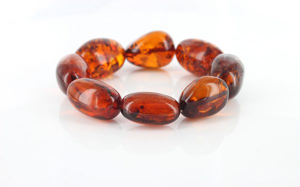 German Genuine Baltic Amber Handmade Unique Energy Bracelet W105 RRP£595!!!