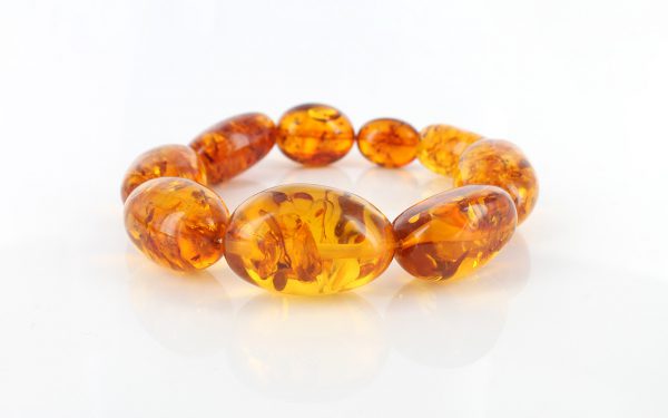 German Baltic Amber Healing Handmade Bracelet Genuine Amber W117 RRP£495!!!