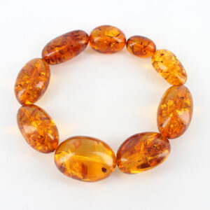 German Baltic Amber Healing Handmade Bracelet Genuine Amber W117 RRP£495!!!