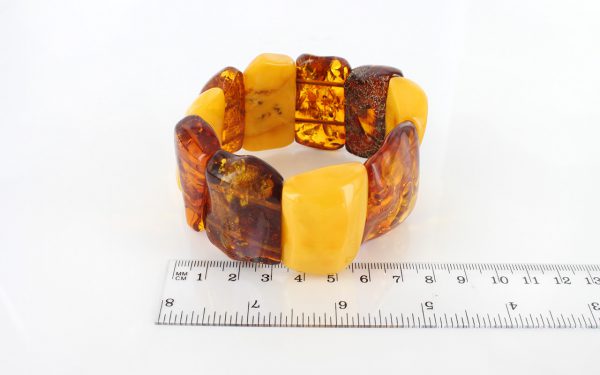 German Baltic Amber Healing Handmade Bracelet Genuine Amber W122 RRP£1125!!!