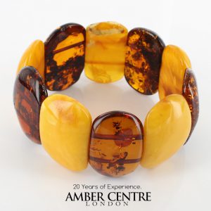 German Baltic Amber Healing Handmade Bracelet Genuine Amber W123 RRP£795!!!
