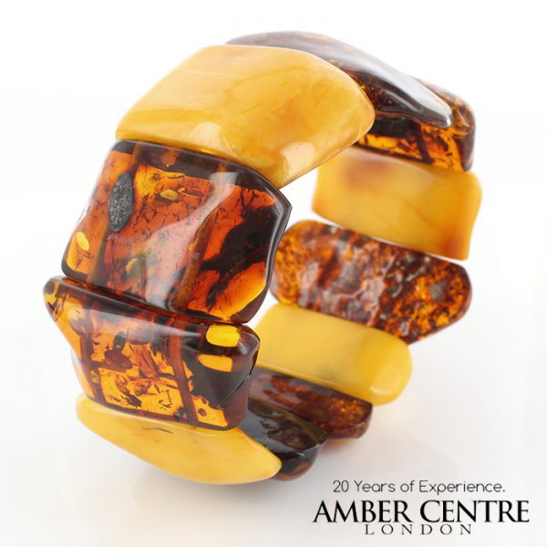 German Baltic Amber Healing Handmade Bracelet Genuine Amber W130 RRP£975!!!