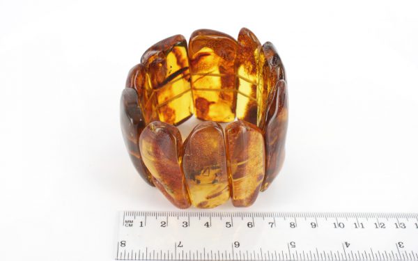 German Baltic Amber Healing Handmade Bracelet Genuine Amber W0136 RRP£1750!!!
