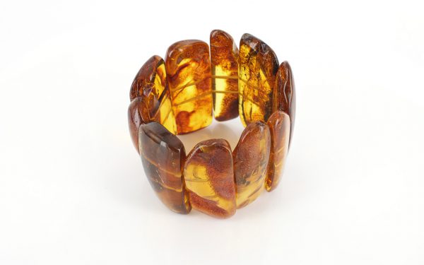 German Baltic Amber Healing Handmade Bracelet Genuine Amber W0136 RRP£1750!!!