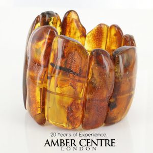 German Baltic Amber Healing Handmade Bracelet Genuine Amber W0136 RRP£1750!!!