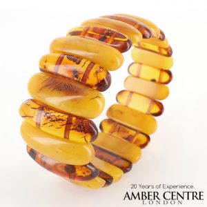 German Baltic Amber Healing Handmade Bracelet Genuine Amber W125 RRP£575!!!