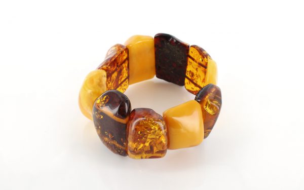 German Baltic Amber Healing Handmade Bracelet Genuine Amber W127 RRP£1125!!!