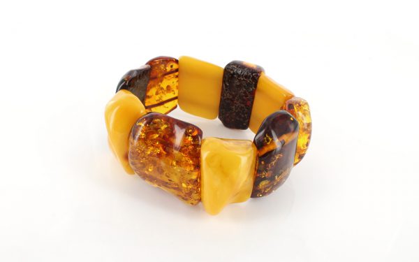 German Baltic Amber Healing Handmade Bracelet Genuine Amber W127 RRP£1125!!!