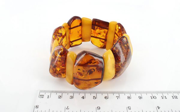German Baltic Amber Healing Handmade Bracelet Genuine Amber W129 RRP£995!!!