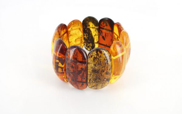 German Baltic Amber Healing Handmade Bracelet Genuine Amber W133 RRP£1125!!!