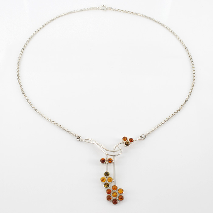 Italian Handmade and Designed Baltic Amber Necklace | N080 RRP£80!!!