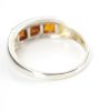 Unique German Baltic Amber Handmade Ring in 925 Sterling Silver WR313 RRP£25!!!