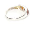 Unique German Baltic Amber Handmade Ring in 925 Sterling Silver WR313 RRP£25!!!
