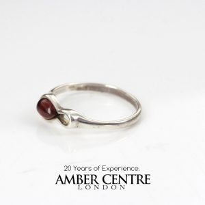 Stylish German Baltic Amber Handmade Ring in Sterling Silver 925 WR319 RRP£18!!!