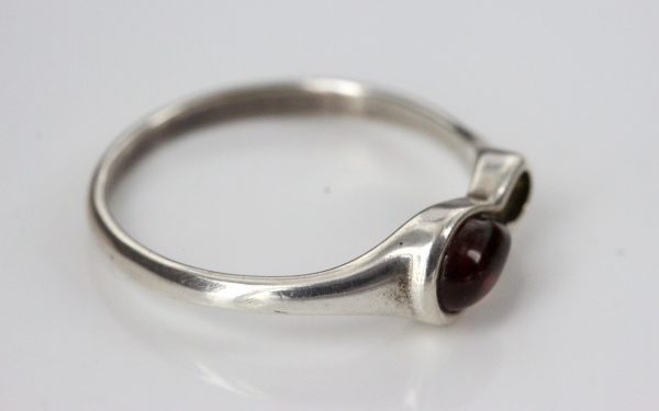 Stylish German Baltic Amber Handmade Ring in Sterling Silver 925 WR319 RRP£18!!!