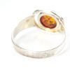 Italian Handmade German Baltic Amber Elegant Ring in 925 Silver WR327 RRP£26!!!