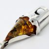 Green Baltic Amber pendant in 925 Silver "Queen" handmade unique PE0200 RRP£275!!!