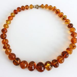 German Baltic Amber Unique Handmade Elegant Beads Large - A0005 RRP£2950!!!