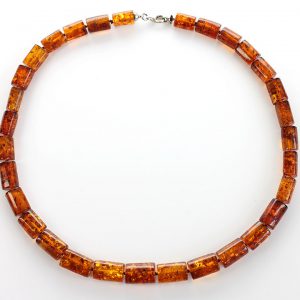 German Baltic Amber Handmade Elegant Natural Beads Necklace - A0040 RRP£395!!!