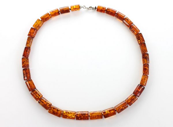 German Baltic Amber Handmade Elegant Natural Beads Necklace - A0040 RRP£395!!!