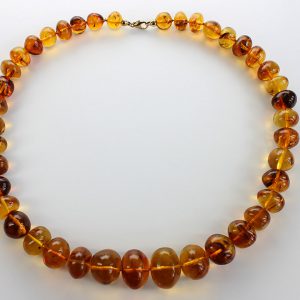 German Baltic Amber Genuine Beads all with insects 120 grams- A0023 - RRP£3500