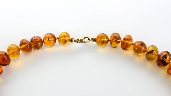 German Baltic Amber Genuine Beads all with insects 120 grams- A0023 - RRP£3500