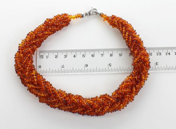 German Natural Baltic Amber UK Handmade Choker / Necklace- A0029 RRP 245!!!