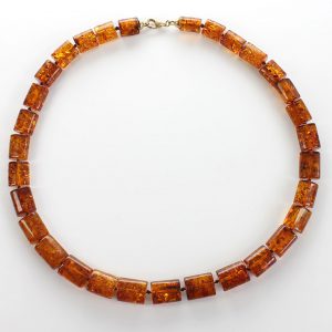 German Handmade Elegant Natural Baltic Amber Beads Necklace - A0034 RRP£395!!!