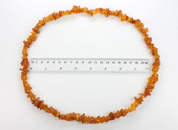 German Baltic Amber Healing 100% Natural Raw Bead Necklace-A0089 RRP£90!!!