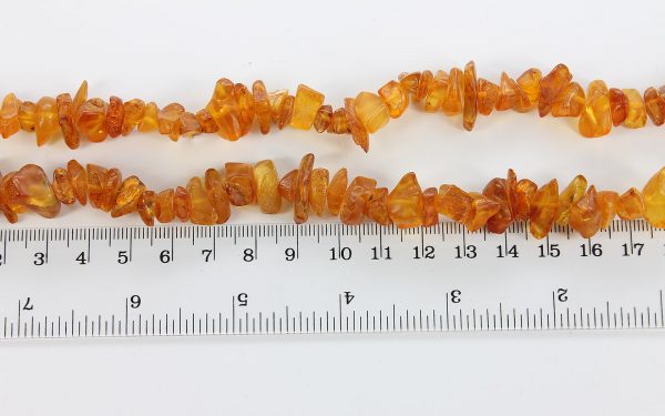 German Baltic Amber Healing 100% Natural Raw Bead Necklace-A0089 RRP£90!!!