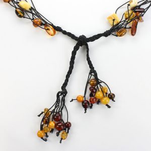 Italian Design Handmade Natural Baltic Amber Designer Necklace-A0085RRP 595!!!