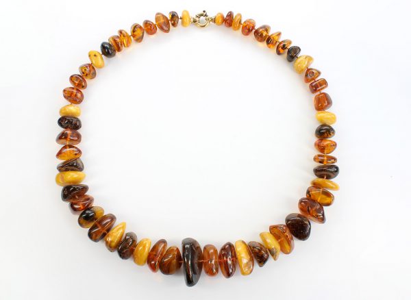 German Baltic Amber Natural Healing Unique Bead Necklace A0086 RRP£1590!!!