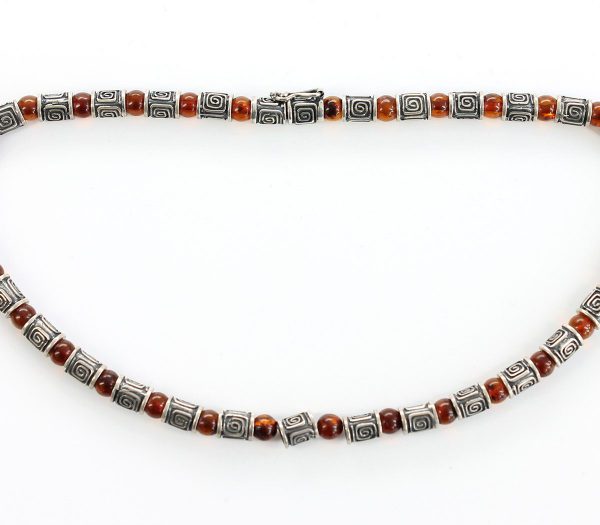 Italian Handmade Natural German Baltic Amber & Silver Set -Set27 RRP£325!!!