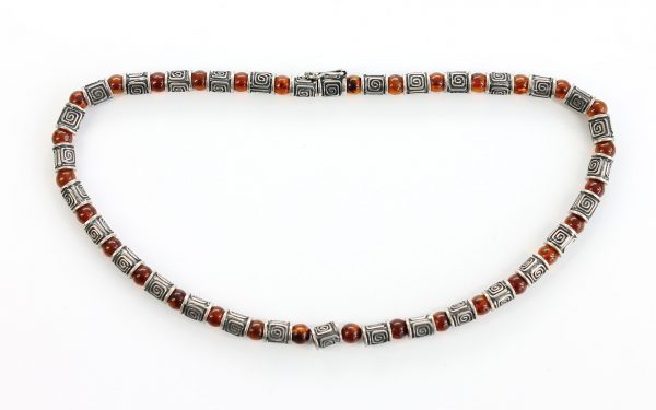 Italian Handmade Natural German Baltic Amber & Silver Set -Set27 RRP£325!!!