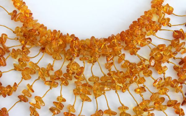 German Healing Handmade Unique Natural Baltic Amber Necklace A0082- RRP£245!!!