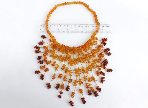 German Healing Handmade Unique Natural Baltic Amber Necklace A0082- RRP£245!!!