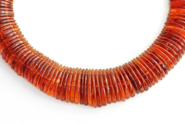 German Handmade Elegant Unique Roman Style Baltic Amber Necklace A0105 RRP£1950!!!