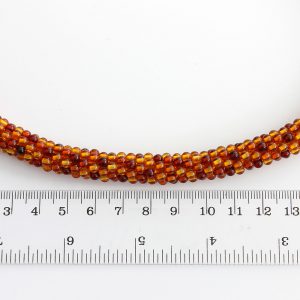 Handmade German Unique Baltic Amber Rope Style Necklace A0109 RRP£395!!!