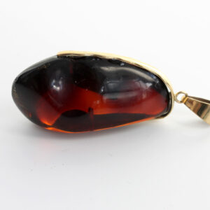 Mexican/Dominican Unique and Rare Amber Pendant in 9ct Gold - GPM007- RRP£625!!!