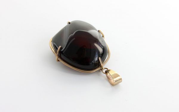 Mexican/Dominican Unique and Rare Amber Pendant in 9ct solid Gold -GPM002- RRP£625!!!