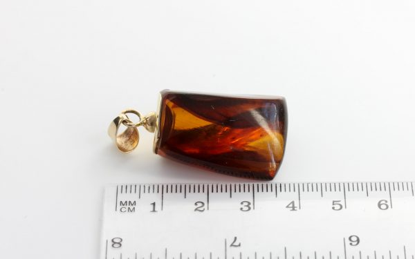 Mexican/Dominican Unique and Rare Amber Pendant in 14ct solid Gold -GPM006-RRP£595!!!