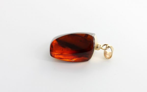 Mexican/Dominican Unique and Rare Amber Pendant in 14ct solid Gold -GPM006-RRP£595!!!