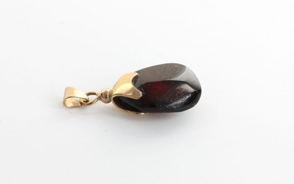 Mexican/Dominican Amber Pendant Unique and Rare in 9ct solid Gold -GPM009 -RRP£325!!!