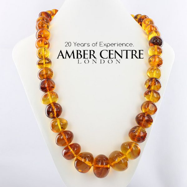 German Baltic Amber Genuine Beads all with insects 120 grams- A0023 - RRP£3500